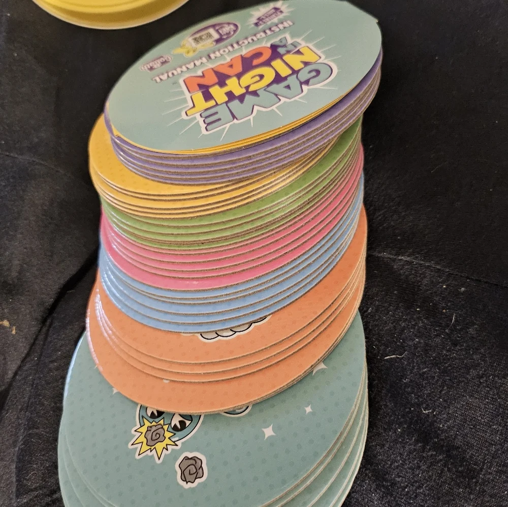 Game Night In A Can By Goliath 35 Mini Games For A Great Party, New But Opened‎